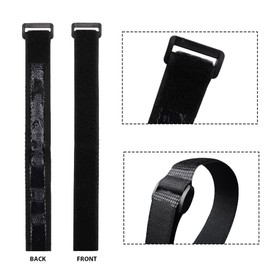 RidingRush Bike Rack Strap, Adjustable Replacement Straps for Bicycle Racks and Wheels, Secure Tie Down Straps with Buckle for Car Bike Carrier, Cycling Transport Accessories