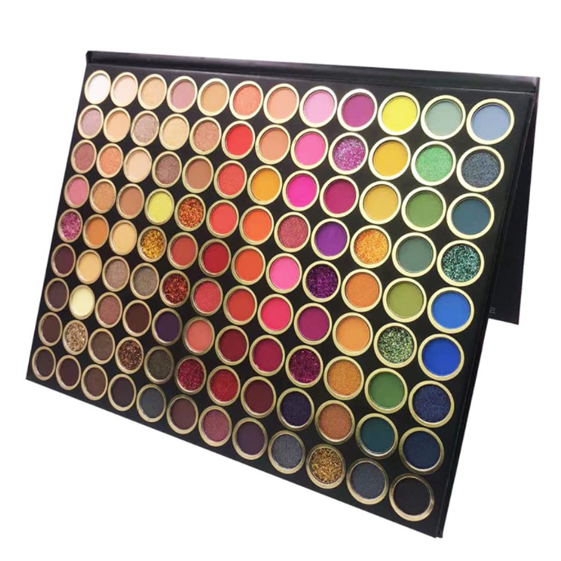 108 Colours Professional Eyeshadow Palette, Matte Shimmer Glitter, Colourful Eyeshadow,