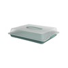 Rotho John Large Party Butler, Plastic (PP) BPA-Free, Turquoise/Clear, (47.5