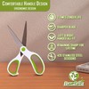 BLOODHOL 4 Pack All Purpose Scissors, Craft Scissors, Fabric Scissors