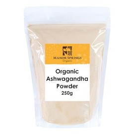 Organic Ashwagandha Powder 250g by Manor Springs Organic