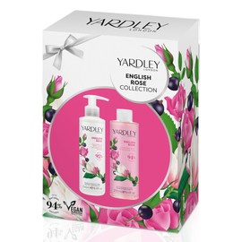 Yardley London English Rose Body Wash Lotion Collection Set