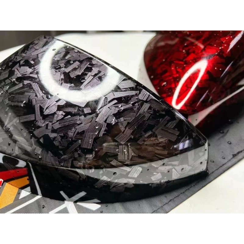 Carlas 84" x 60" Premium Forged Black Carbon Fiber Vinyl