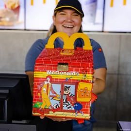 Loungefly McDonalds Happy Meal Mini Backpack