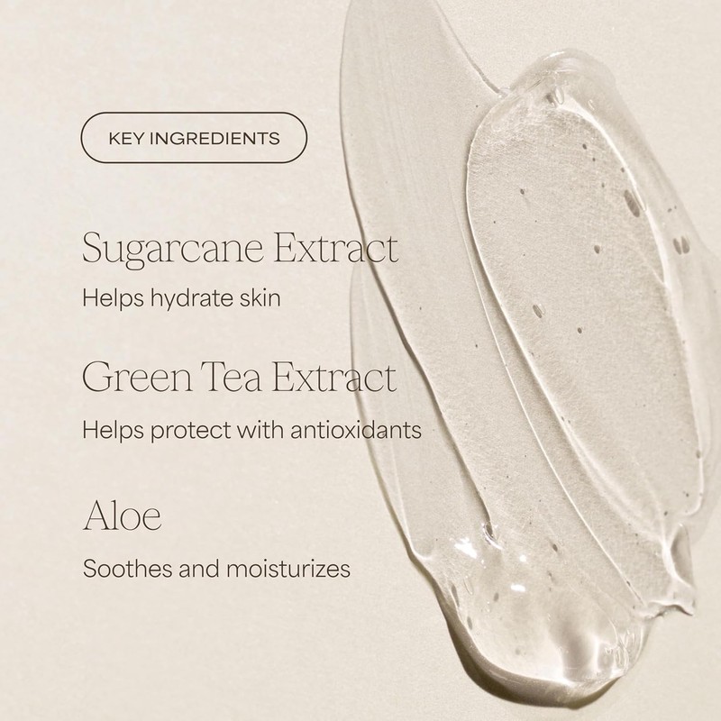RAW SUGAR, Body Wash Green Tea Aloe Soother, Gel de