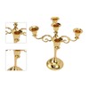 5 Arm Candlestick Holder Iron Retro Decorative Candle Holder Centerpiece