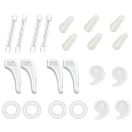 SooGree Glasses Ear Grip Eyeglass Retainer Silicone Anti-slip Holder Ear Hooks Protectors Eyewear Cushion Temple Tip for Spectacle Sunglasses Keep Glasses from Slipping Grippers Tightening Kit