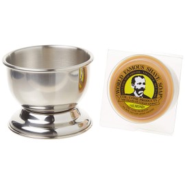 Colonel Ichabod Conk Stainless Steel Shave Cup