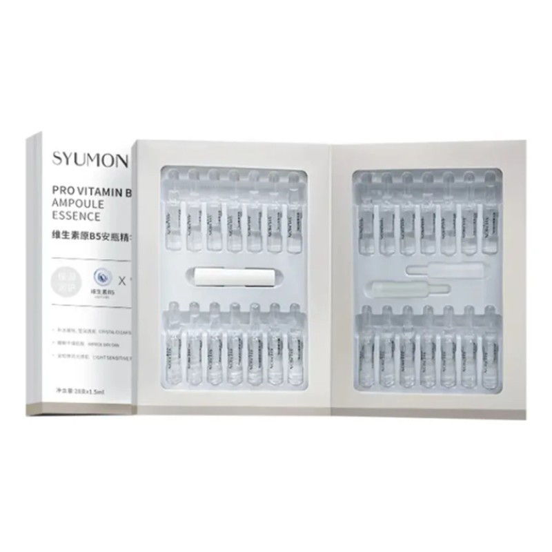 Caja 28 Ampolletas Hialuronico B5 Antiarrugas Dermapen Todo Tipo De