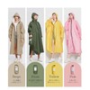 Giselle Raincoat, Bicycle, Backpack, Rainwear, Rain Poncho, Lightweight, Long, Storage