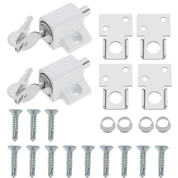 2pcs Sliding Door Window Lock Sliding Patio Lock Window Door