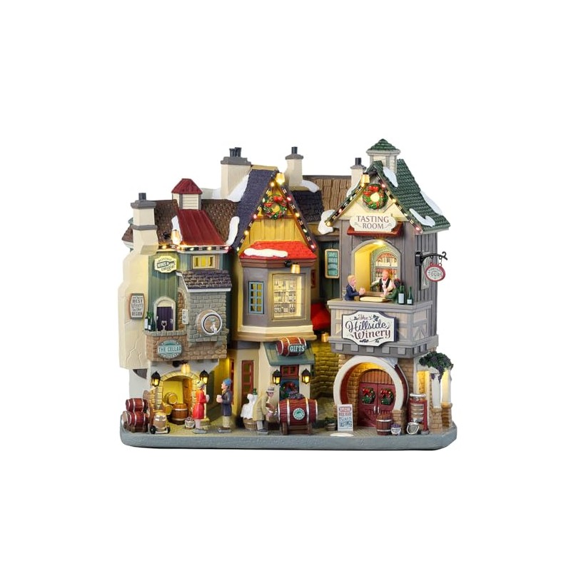 Lemax The Hillside Winery, Battery Operated (4.5V) #35027