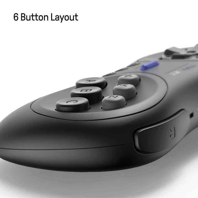8Bitdo M30 Bluetoothゲーミングコントローラー6ボタンゲームパッド NS Switch Windows Android macOS Steam Respberry