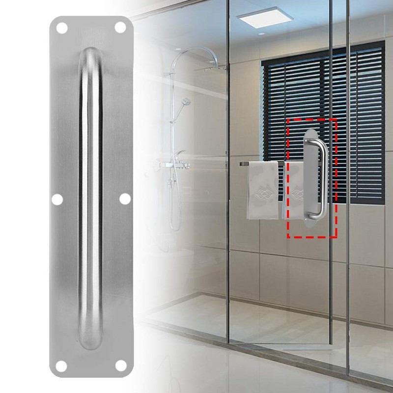 Alinory Stainless Steel Pull and Push Plate Door Access Handle