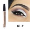 Double Sided Eyeshadow Pen - Eyeshadow Stick Highlighter Eyeshadow Pen,