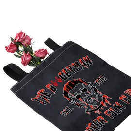 MEIKIUP Horror Movie Fans Gift Michael Myers Tote Bag Michael Tour Canvas Grocery Bag Scary Movie Lover Gift (FILM CLUB TB)