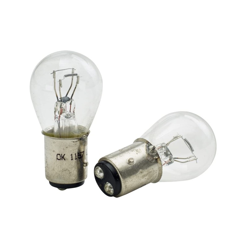 RoadPro RP-1157LL Clear Heavy Duty Long-Life Replacement Bulbs for 3157