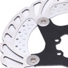Disc Brake Rotor Black CNC Engraving Milling Anodized Marking Bike