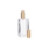 Atomizzatore Brand Fantasy Model Bottle in vetro trasparente, quadrato, con