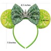 Bolonar Bolonar Sequin Crown Headband with Princess Ears Bows for