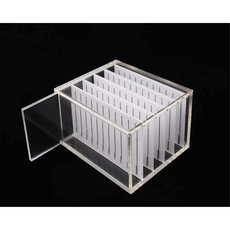 Acrylic 5 Layers clear Eyelash Storage Box, Makeup Display Container,