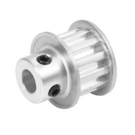 uxcell Aluminum 12 Teeth 7mm Bore 5.08mm Timing Belt Pulley for 10mm Belt