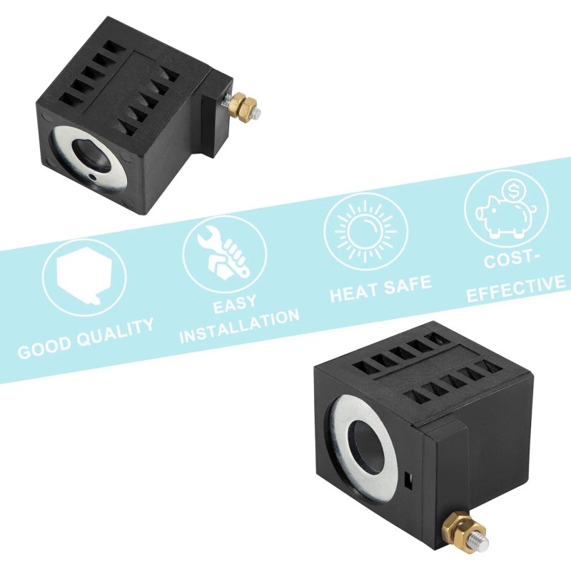 for Deltrol EF-1082 8-32 Solenoid Coil 12VDC/16W Fits for Hydraulic