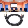 JORINDO Dual 6.35mm Male to Double RCA Male Cable Audio