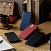 Elecom PM-O212PLFUBK OPPO Reno5 A Leather Case Folio UltraSlim Thin