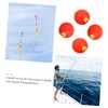 SUPVOX 10pcs Fishing Floats Eye-catching for Fishing High Density Accurate