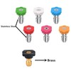 CHDUYUHMAOY 7 Pack Pressure Washer Spray Nozzle Tips Multiple Degrees,