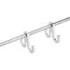 Retractable Clothes Hanger Rack Foldable Wall Mounted Aluminium Folding Clothes