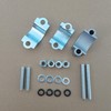 WDWLYPGM 8mm Studs Front Motor Mount Block Set (40mm) for