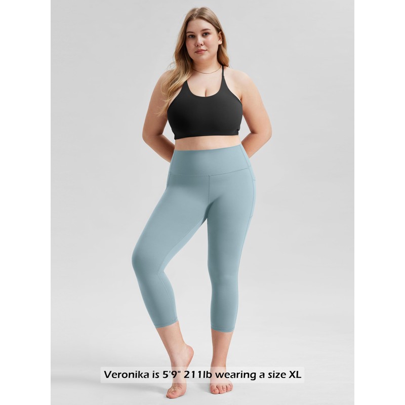 ODODOS Buttery Soft Lounge Yoga Leggings with Pockets for Women