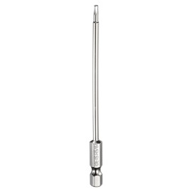 HARFINGTON H5/64 Hex Head Screwdriver Bit 5/64" Flat Tip 1/4" Hex Shank 4" Long Magnetic Hexagonal Screw Drill Bit Wrench Chrome Plated Power Driver Socket