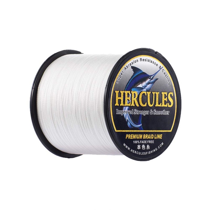 Hercules PE Line Fade Resistant 4 Braid Fishing Line Long