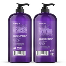 Botanic Hearth Purple Shampoo & Conditioner Set, 473 ml Each