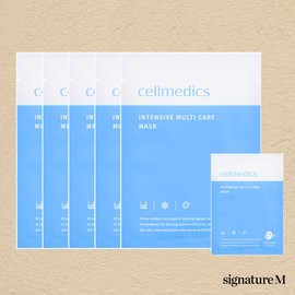 Cellmedix Intensive Multi Care Sheet Mask 25g x 5ea + 1 additional mask + sample / 셀메딕스 인텐시브 멀티 케어 시트 마스크 25g x 5ea+마스크1장 추가+샘플