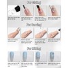 3D Nail Gel, 2 Pcs Clear Sculpting Gel for Nail