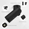 KYOTECH Set of 2 Surface-Mounted Spotlights, Black, Swivelling Surface-Mounted Spotlight