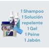Kit Elimina Piojos Shampoo Liendres Lendrera Pack Piojoxin