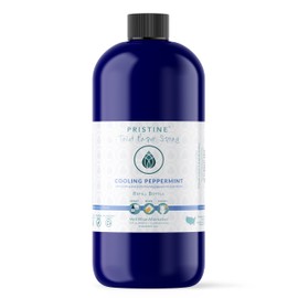 Pristine Toilet Paper Spray: As Seen on Shark Tank, The Planet Friendly, More Natural Alternative to Flushable Wet Wipes - Cooling Peppermint -32 oz