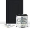 ALL-IN-ONE Paint, Iron Gate (black), Quart - Durable cabinet and