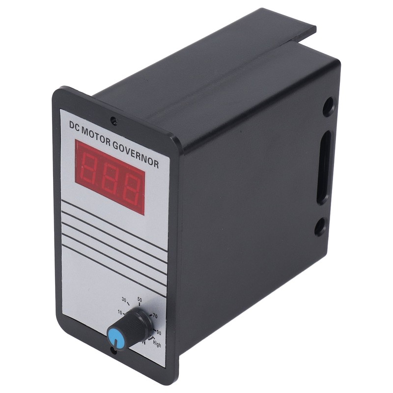 DC Motor Speed Regulator Digital Display ABS Dustproof Shell Adjustable