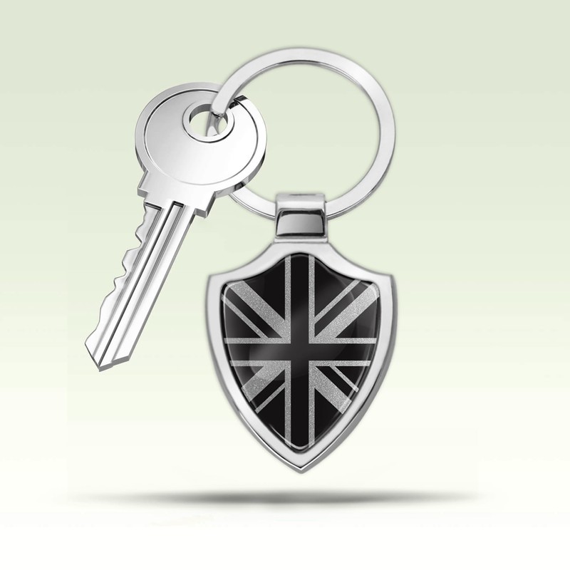Biomar Labs Metal Keyring Key Fob Sign Car Key with