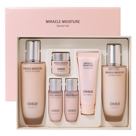 OHUI 오휘 미라클 모이스처 핑크 베리어 2종 기획세트 OHUI Miracle Moisture Pink Barrier 2-Piece Special Set