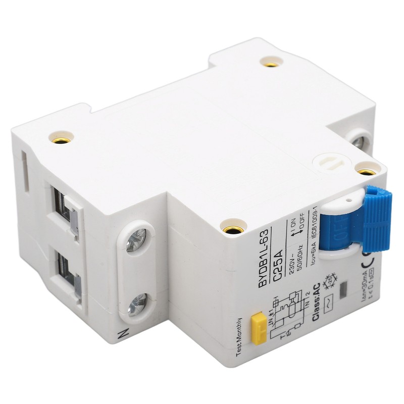 Circuit Breaker Leakage Protection Pa66 Sensitive Response 1P+N Circuit Breaker