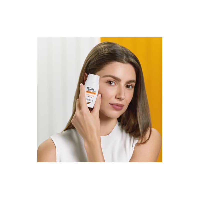 Isdin Fotoultra 100 Active Unify SPF 50, Protector Solar Facial,