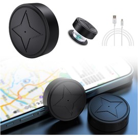 TODKISS GPS Tracker for Vehicles Strong Magnetic Car Vehicle Tracking Anti-Lost, 2023 New Multi-Function GPS Mini Locator, Monitoring for Professional Vehicles, Black