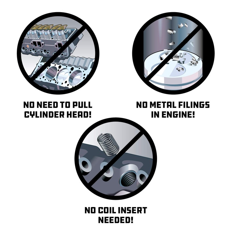 Powerbuilt 14mm Back Tap Thread Repair Tool - 640811